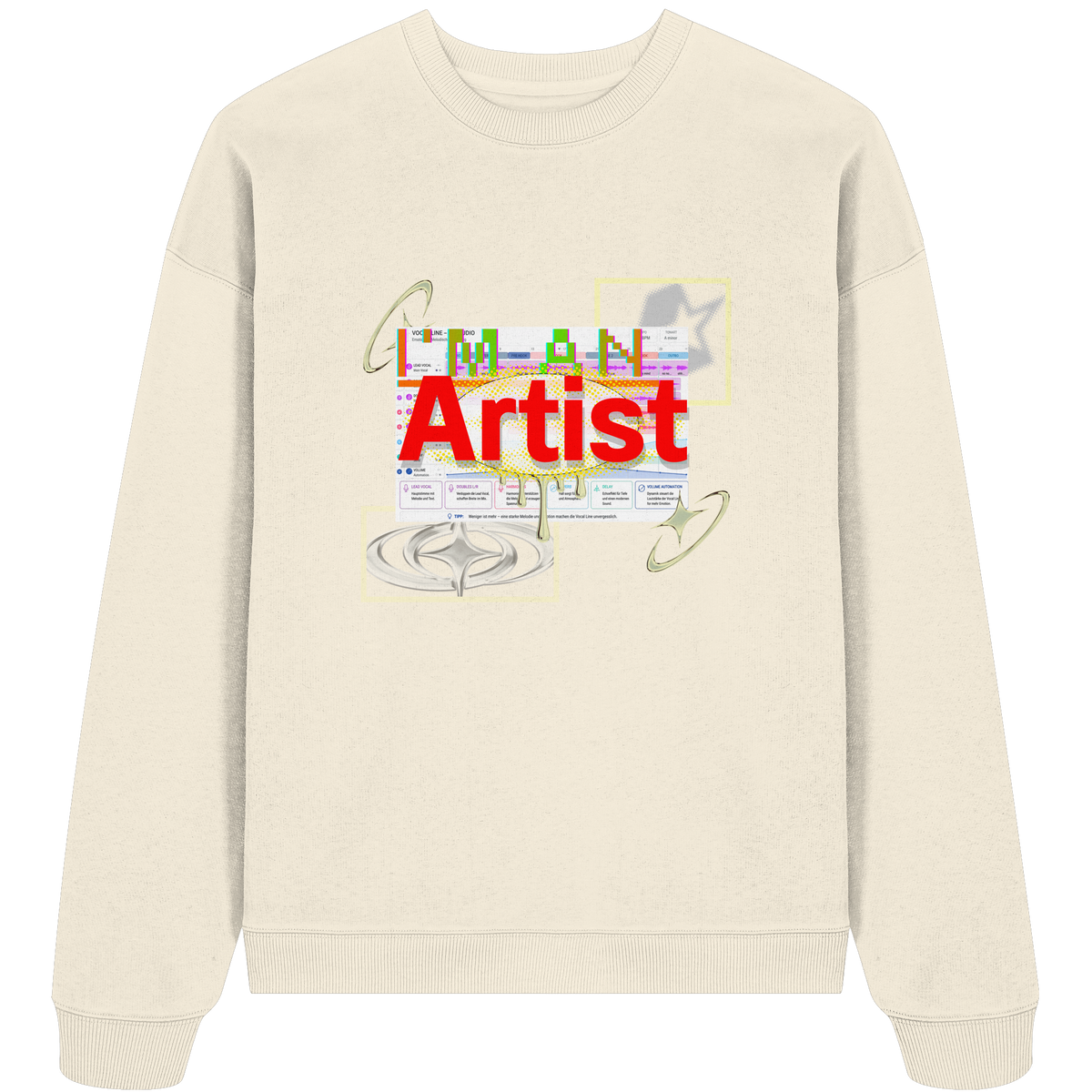 The Artist – Bio-Oversize-Sweatshirt