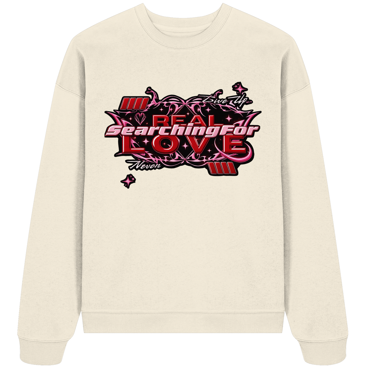 The Real Love - Organic Oversize Sweatshirt