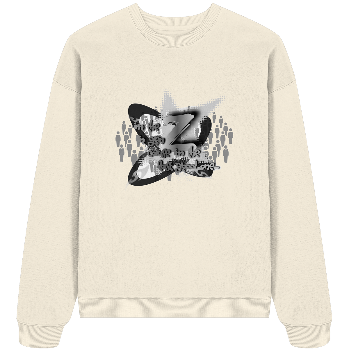 The Rebellion Z BASiC - Felpa oversize biologica