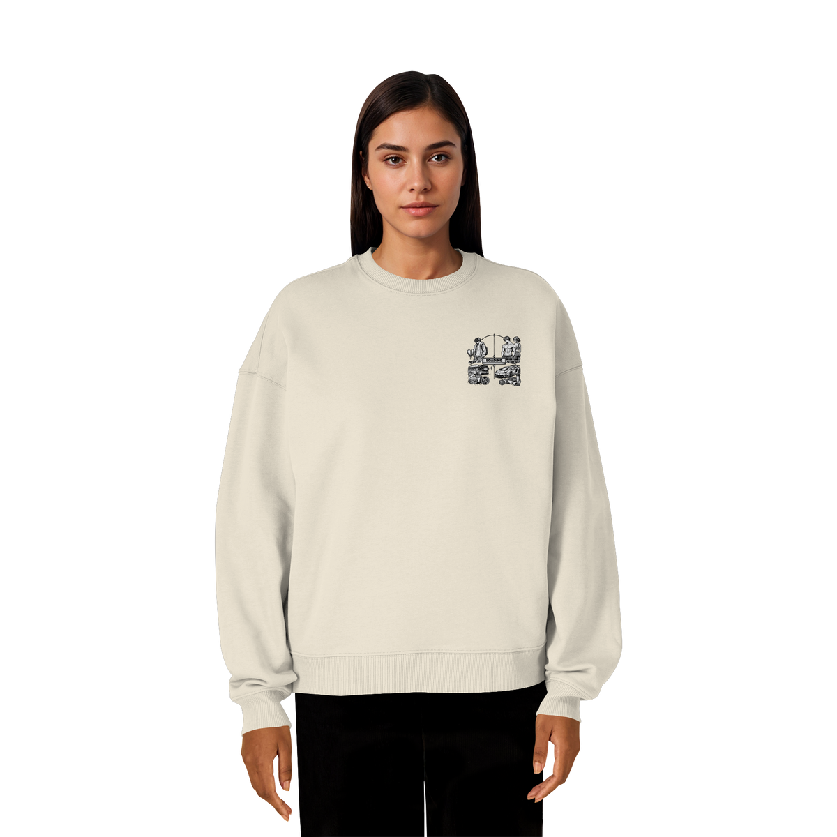 LOADiNG BASiCS - Organic Oversize Sweatshirt
