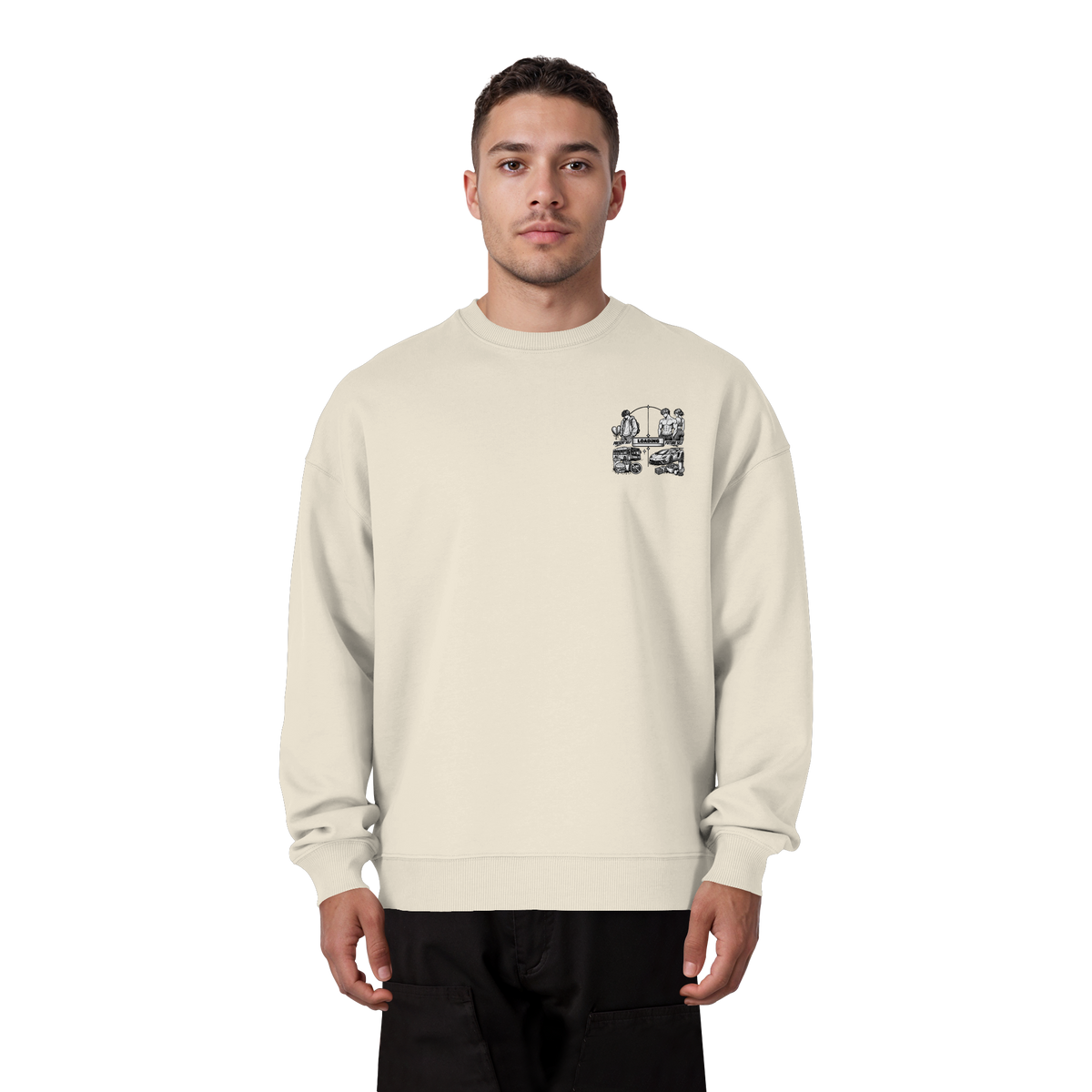 LOADiNG BASiCS - Organic Oversize Sweatshirt