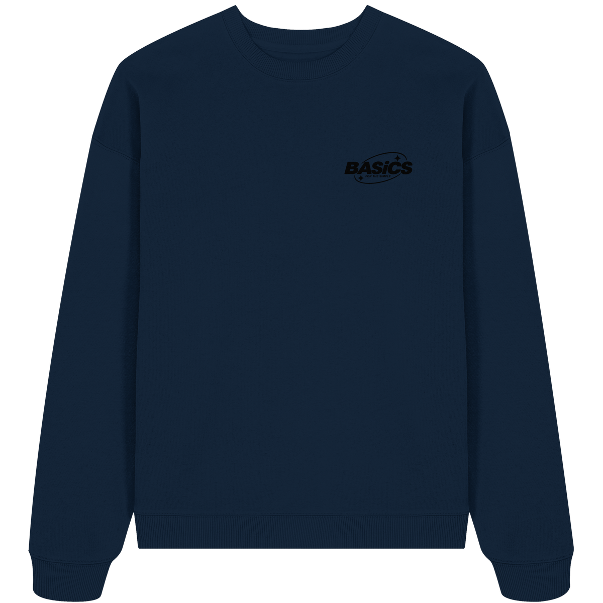 BASiCS - Per i SEMPLICI - Felpa oversize biologica