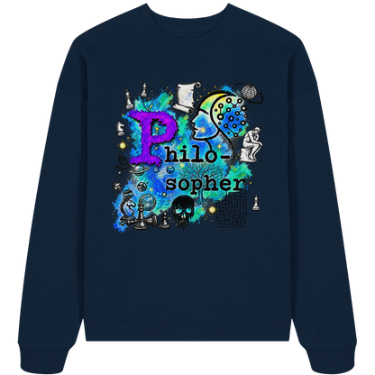 Der Philosoph - Bio-Oversize-Sweatshirt