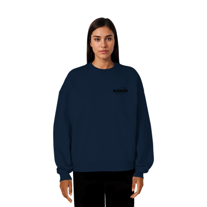 BASiCS - Per i SEMPLICI - Felpa oversize biologica