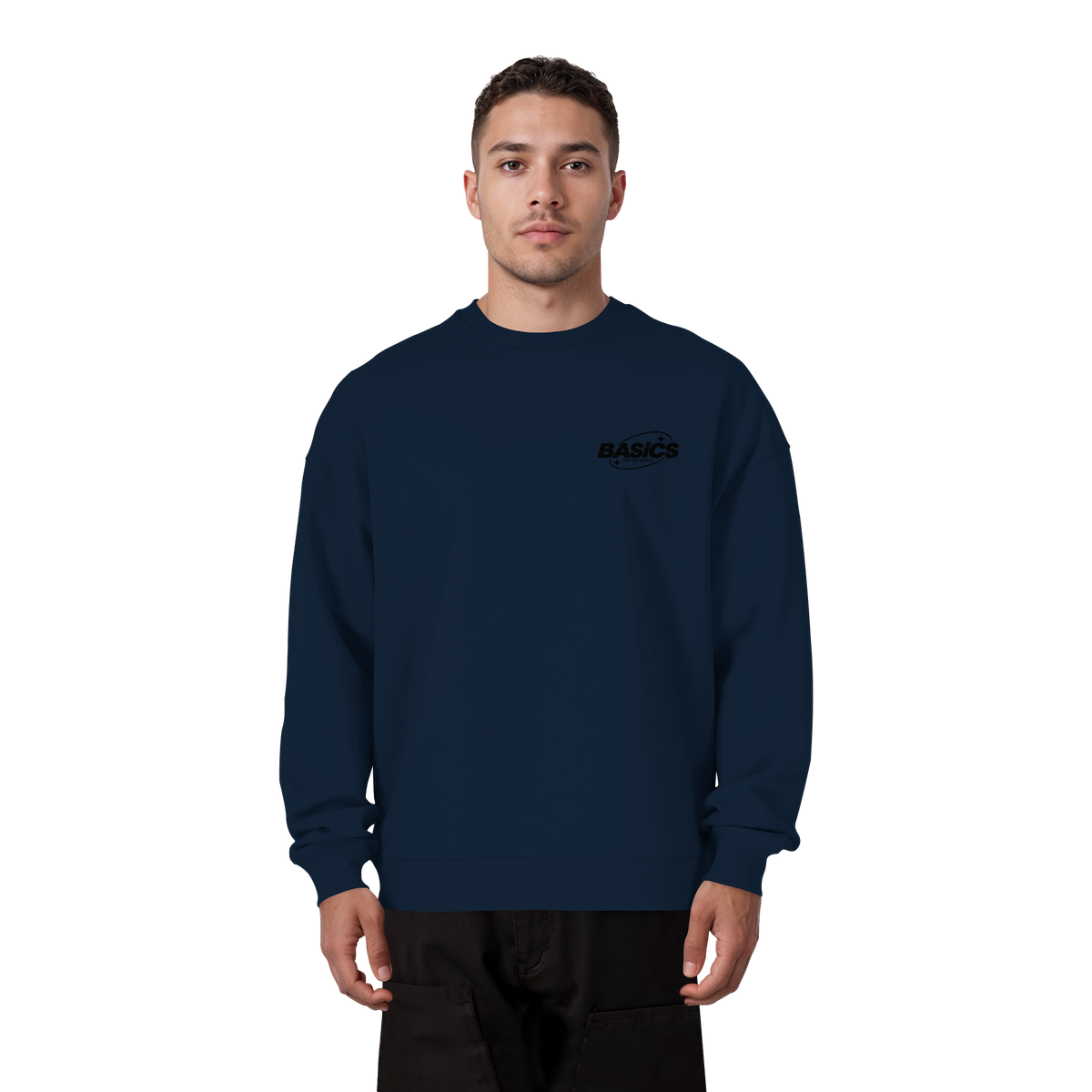 BASiCS - Per i SEMPLICI - Felpa oversize biologica