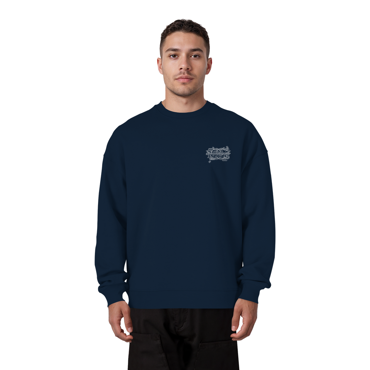 The REAL LOVE BASiCS - Organic Oversize Sweatshirt