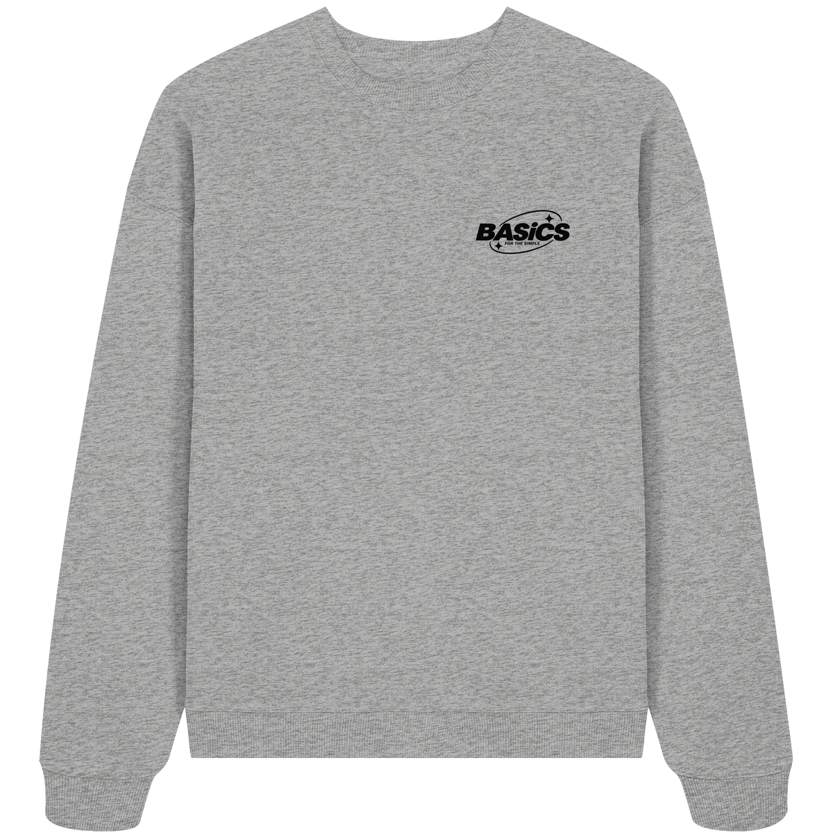 BASiCS - Per i SEMPLICI - Felpa oversize biologica