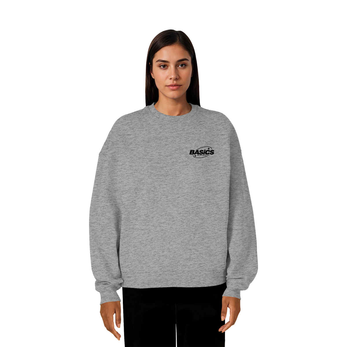 BASiCS - Per i SEMPLICI - Felpa oversize biologica