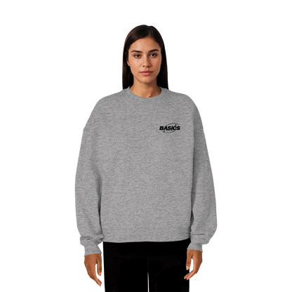 BASiCS - Per i SEMPLICI - Felpa oversize biologica