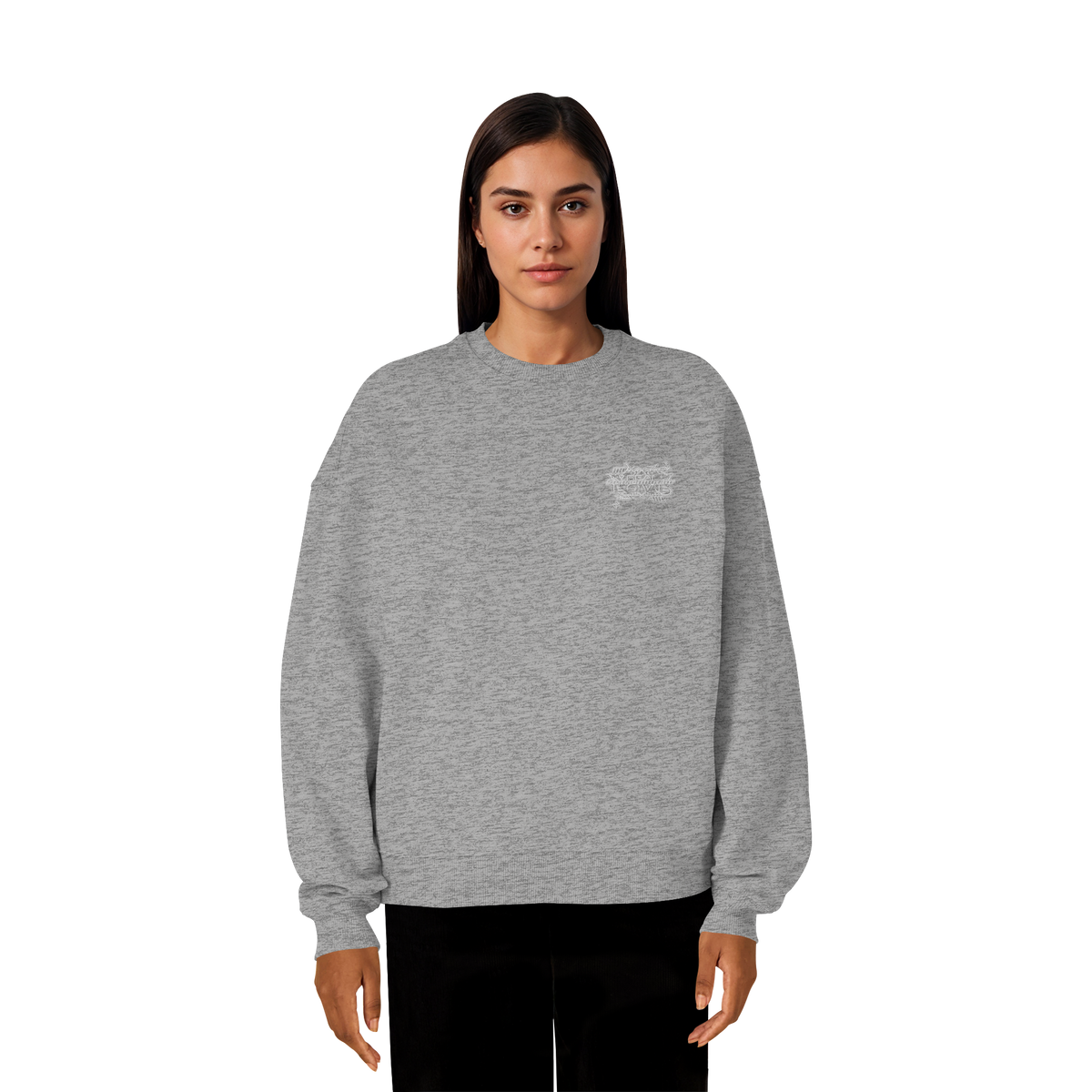 The REAL LOVE BASiCS - Organic Oversize Sweatshirt