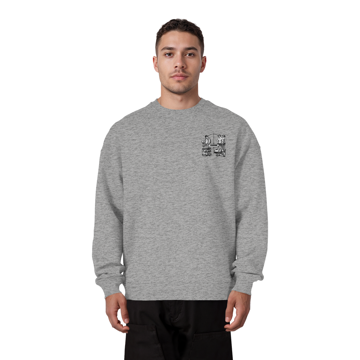 LOADiNG BASiCS - Organic Oversize Sweatshirt