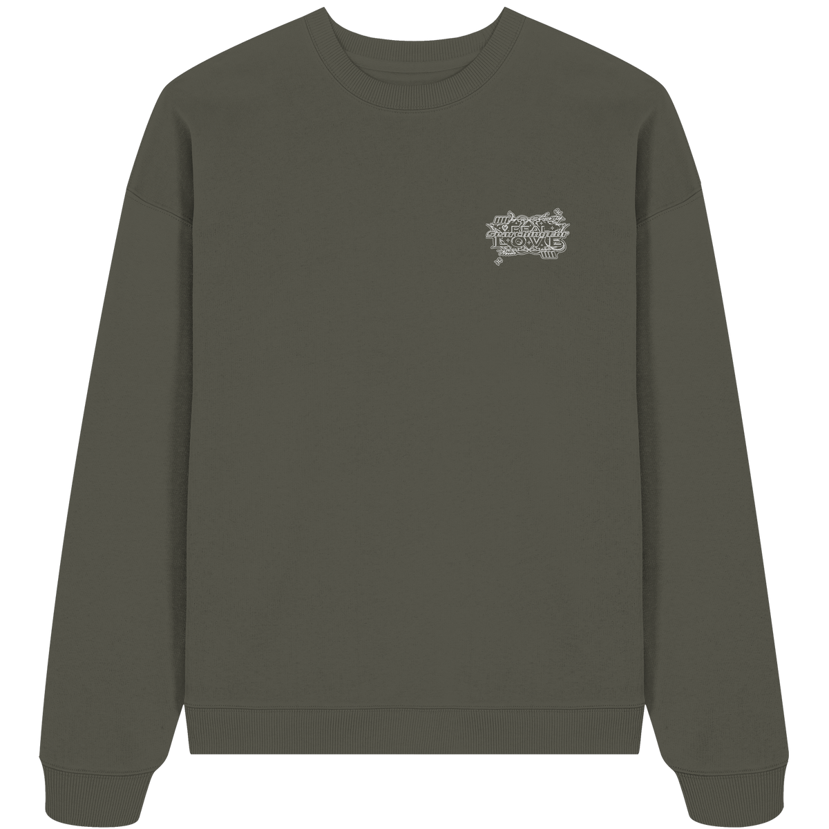 The REAL LOVE BASiCS - Organic Oversize Sweatshirt