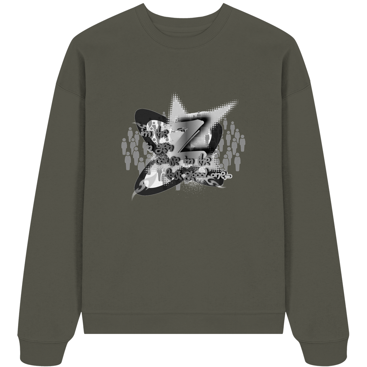 The Rebellion Z BASiC - Felpa oversize biologica