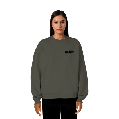 BASiCS - Per i SEMPLICI - Felpa oversize biologica