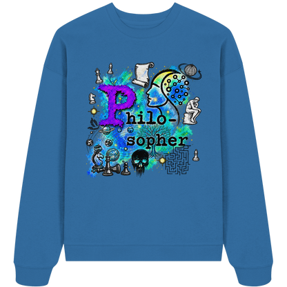 Der Philosoph - Bio-Oversize-Sweatshirt