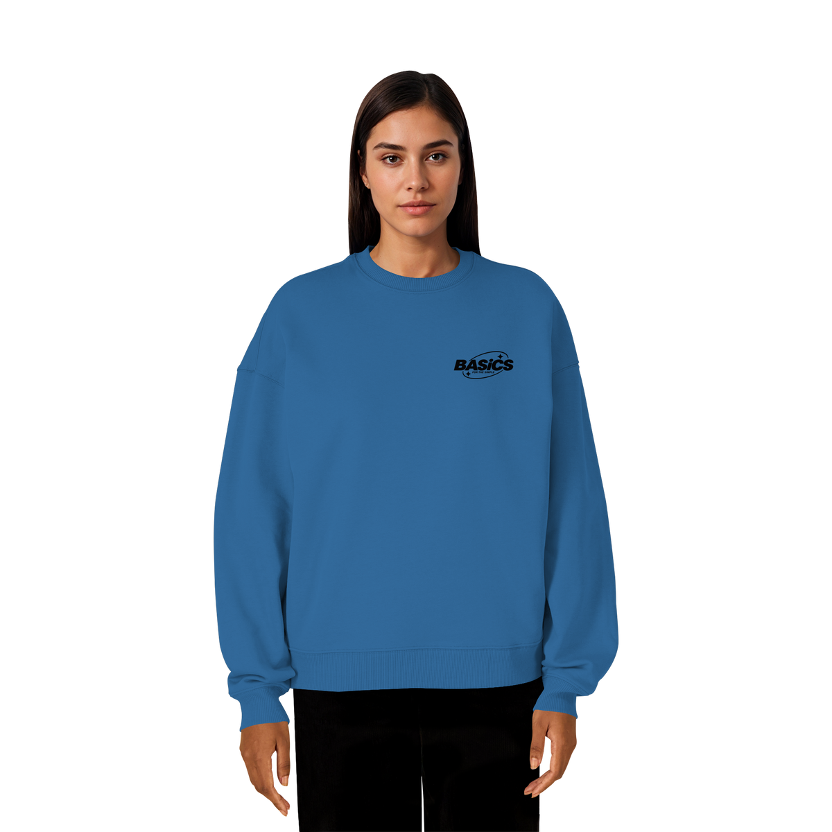 BASiCS - Per i SEMPLICI - Felpa oversize biologica