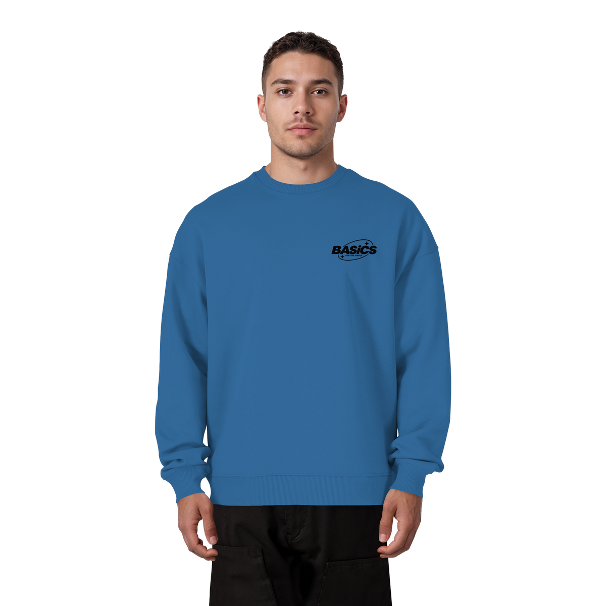 BASiCS - Per i SEMPLICI - Felpa oversize biologica
