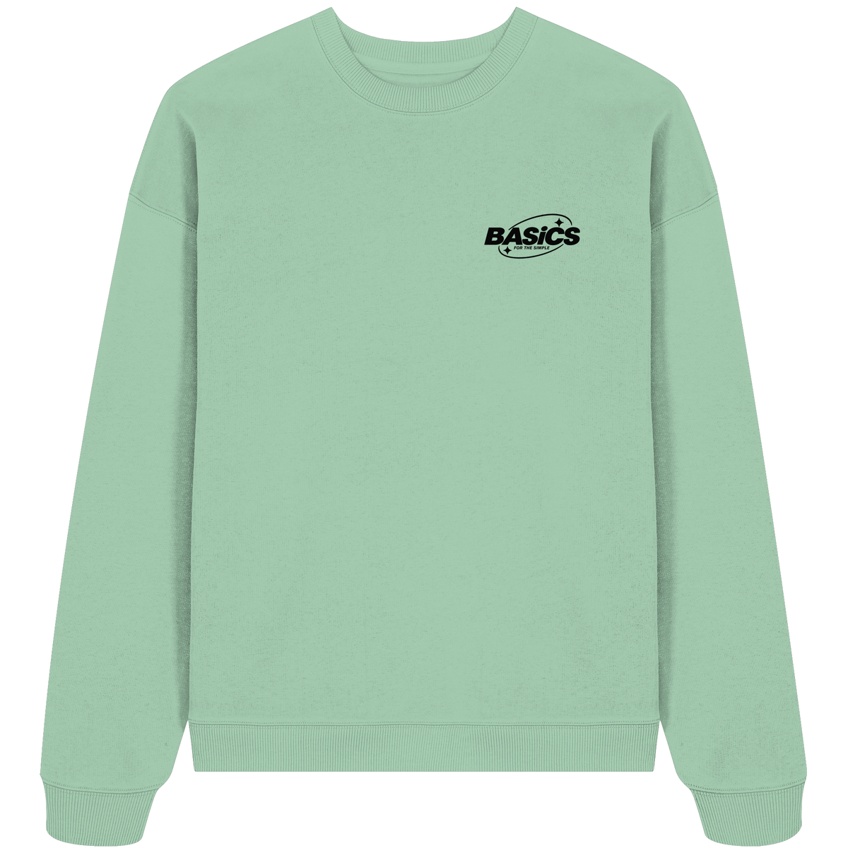 BASiCS - Per i SEMPLICI - Felpa oversize biologica