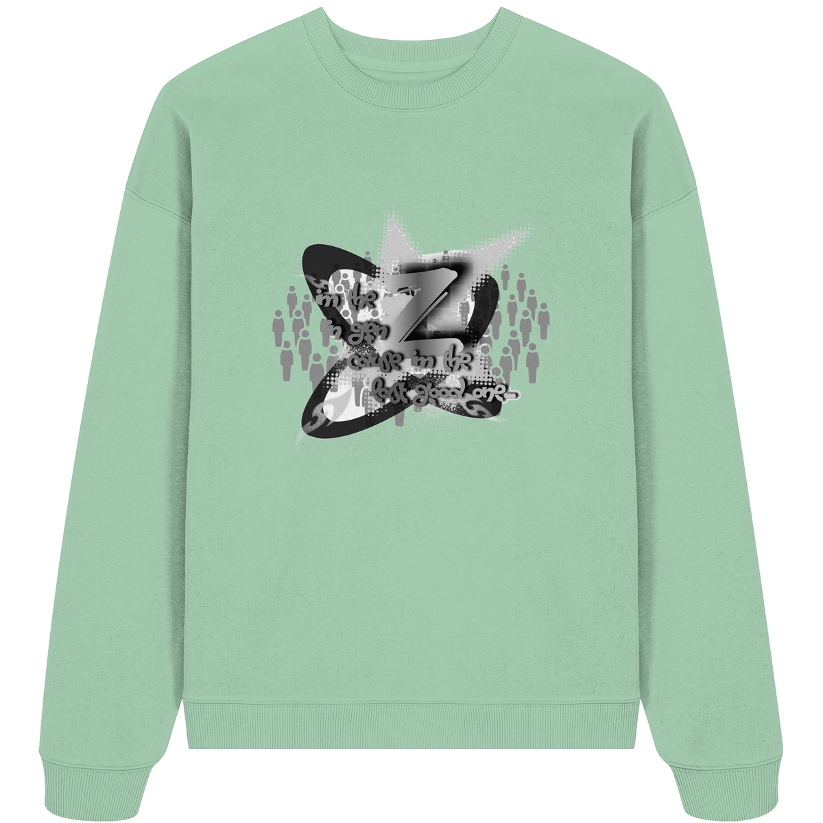 The Rebellion Z BASiC - Felpa oversize biologica