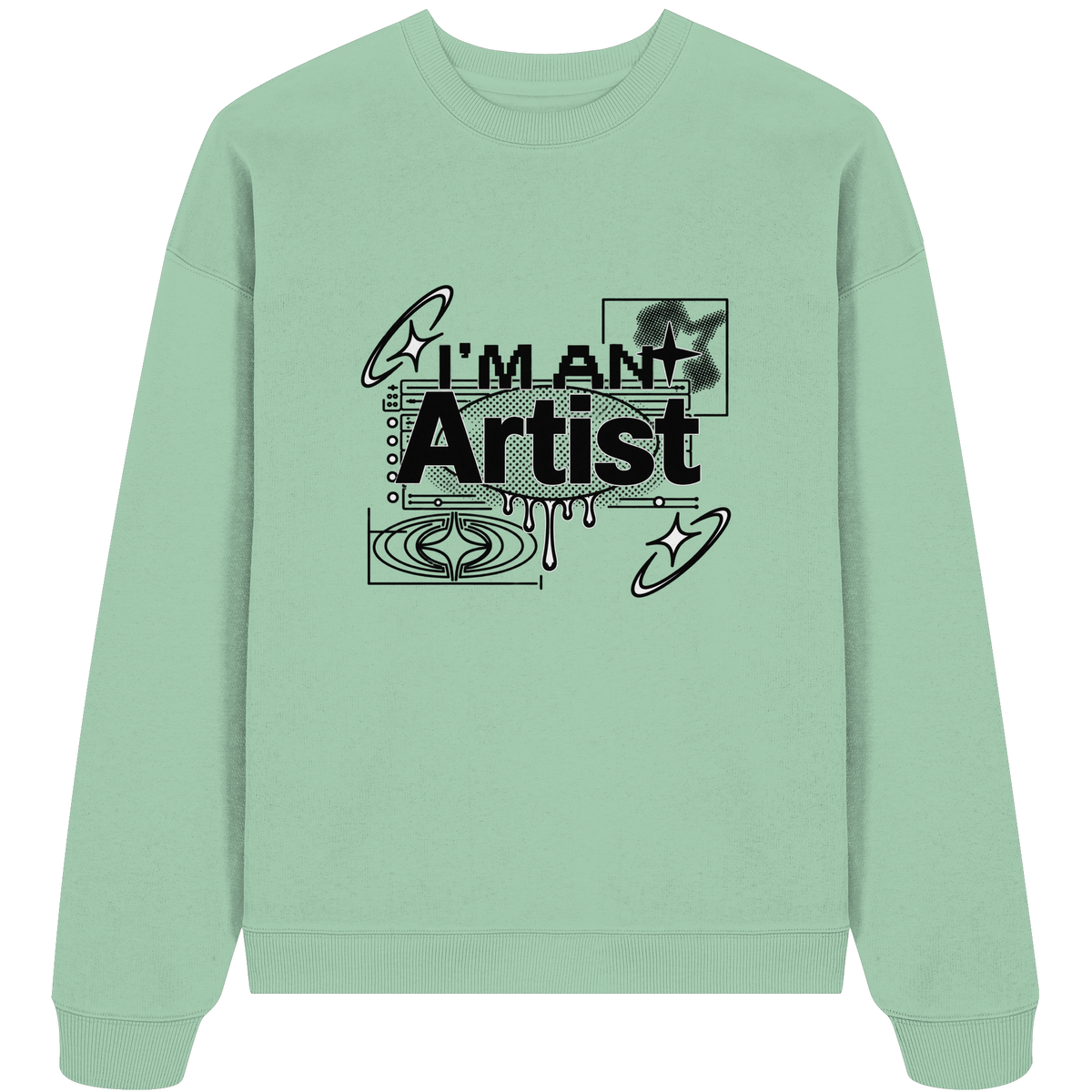 The Artist BASiCS - Organic Oversize Sweatshirt