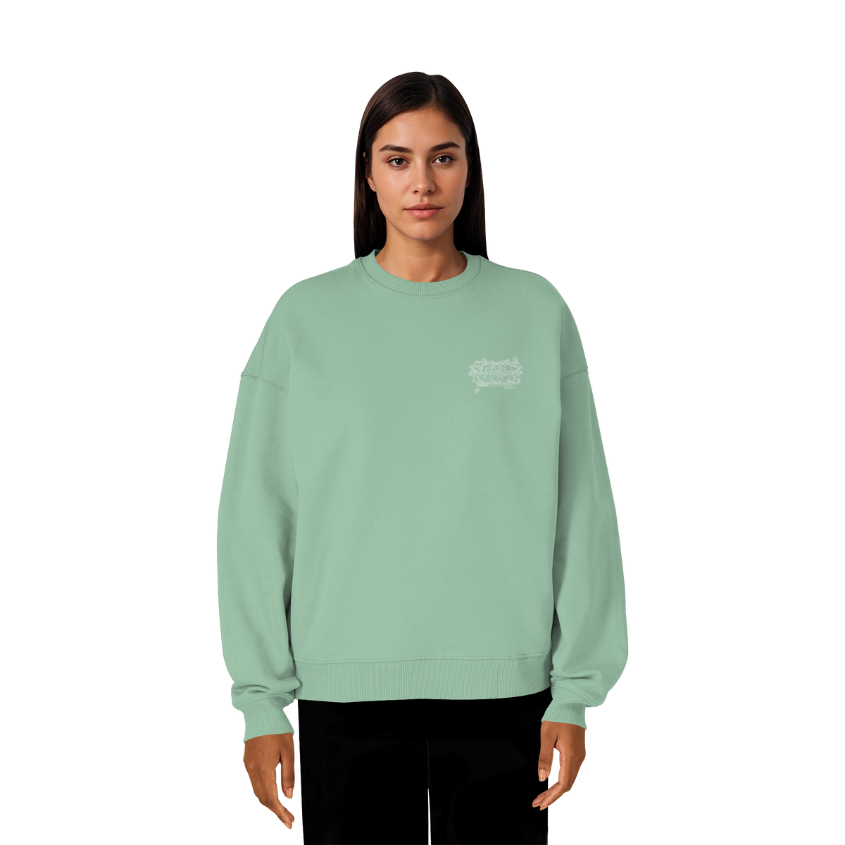 The REAL LOVE BASiCS - Organic Oversize Sweatshirt