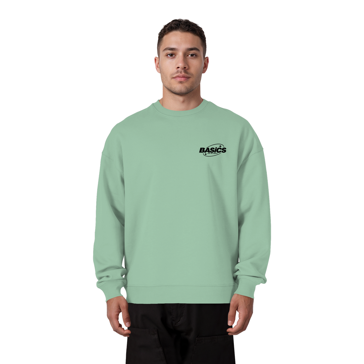BASiCS - Per i SEMPLICI - Felpa oversize biologica