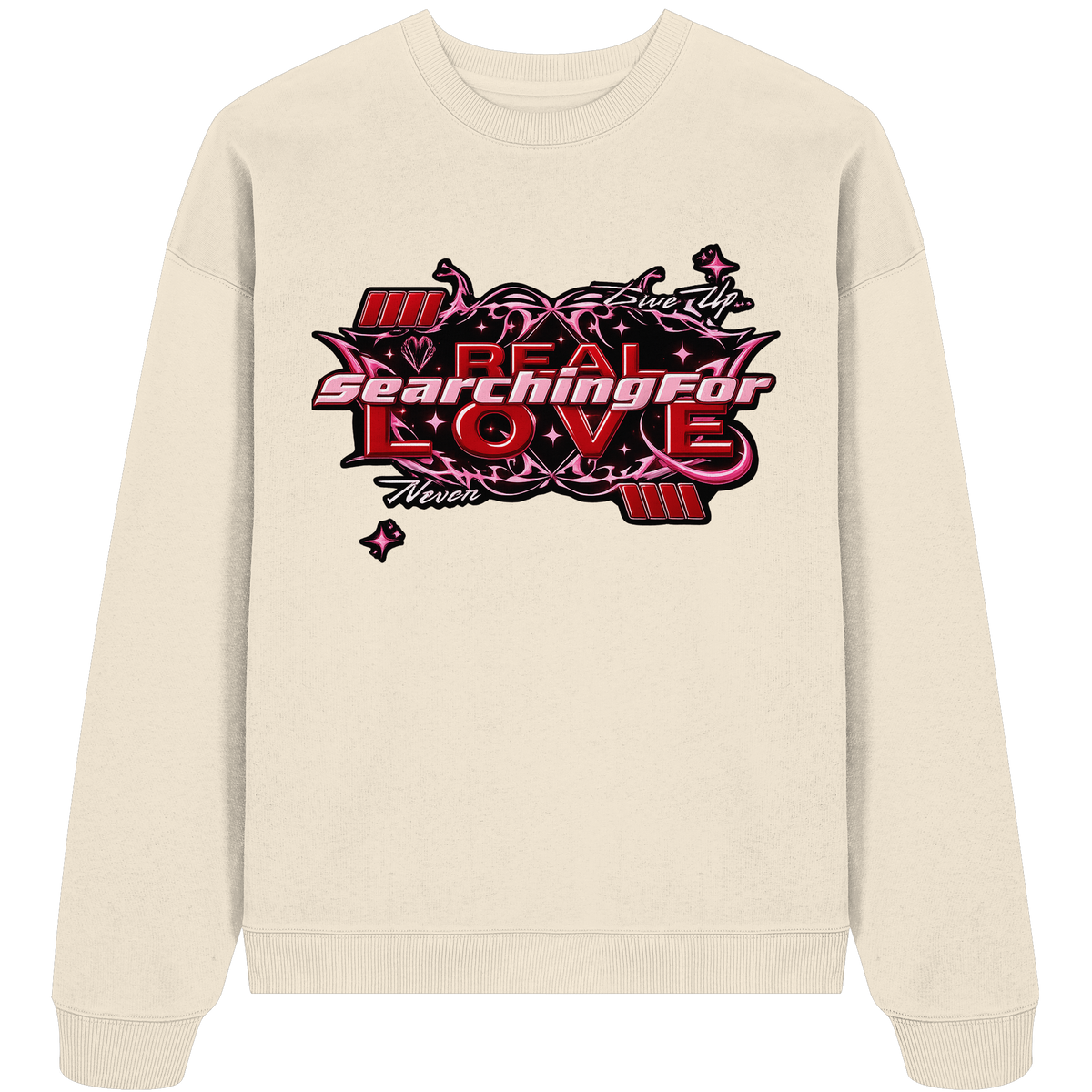 The Real Love - Organic Oversize Sweatshirt