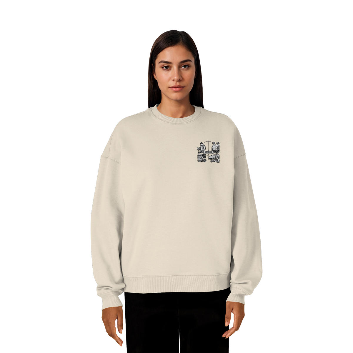 LOADiNG BASiCS - Organic Oversize Sweatshirt