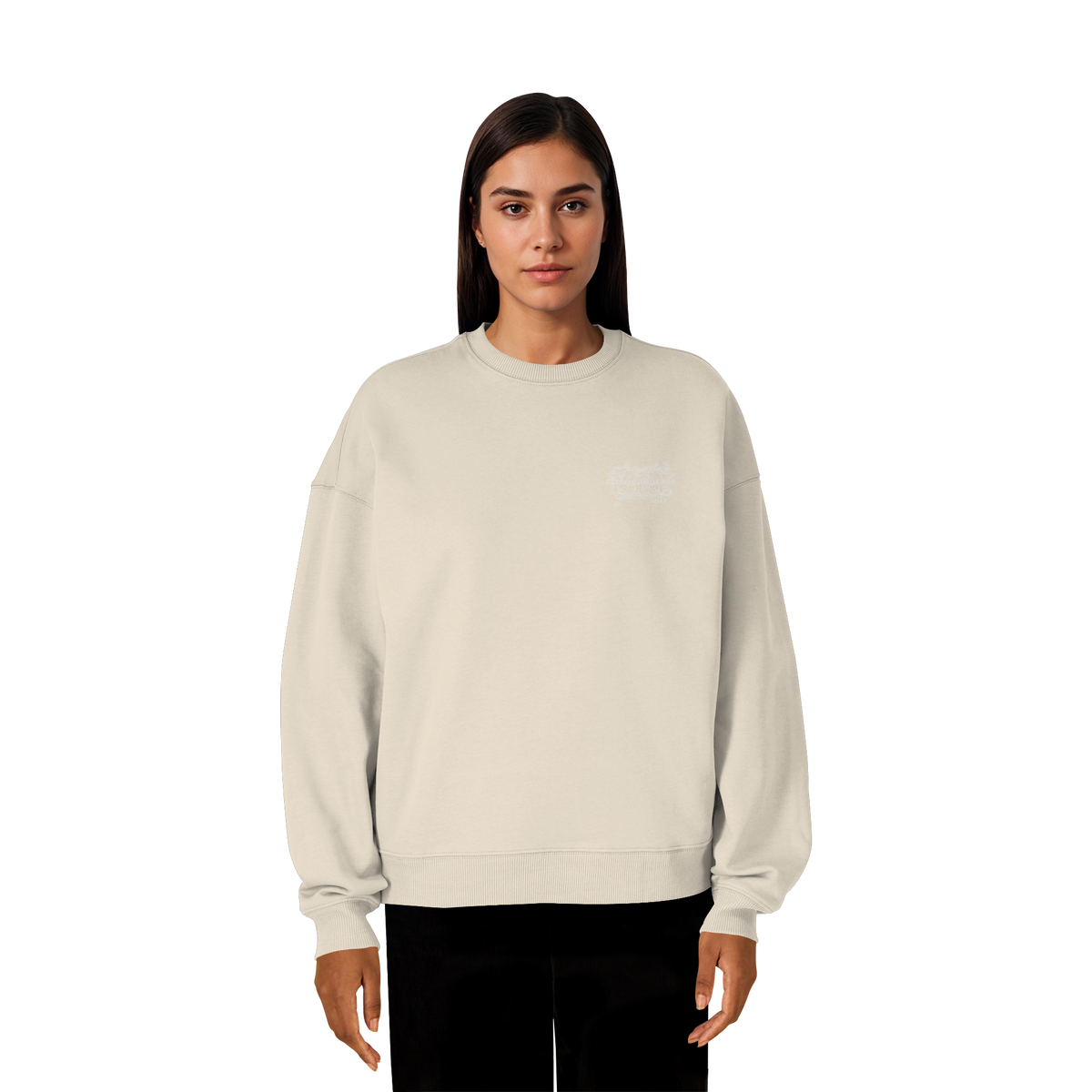 The REAL LOVE BASiCS - Organic Oversize Sweatshirt