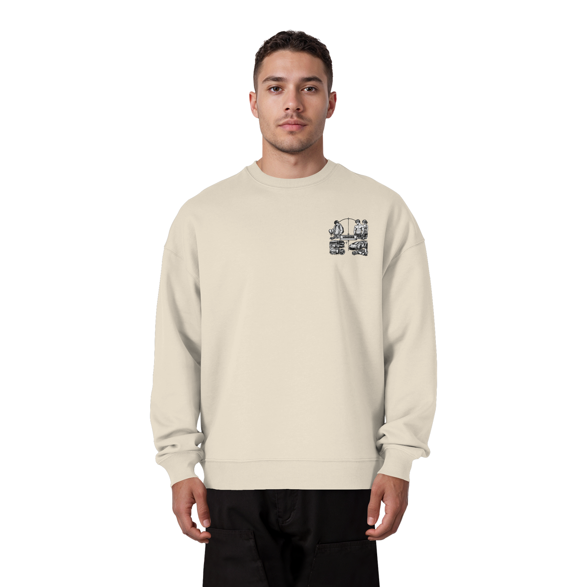LOADiNG BASiCS - Organic Oversize Sweatshirt