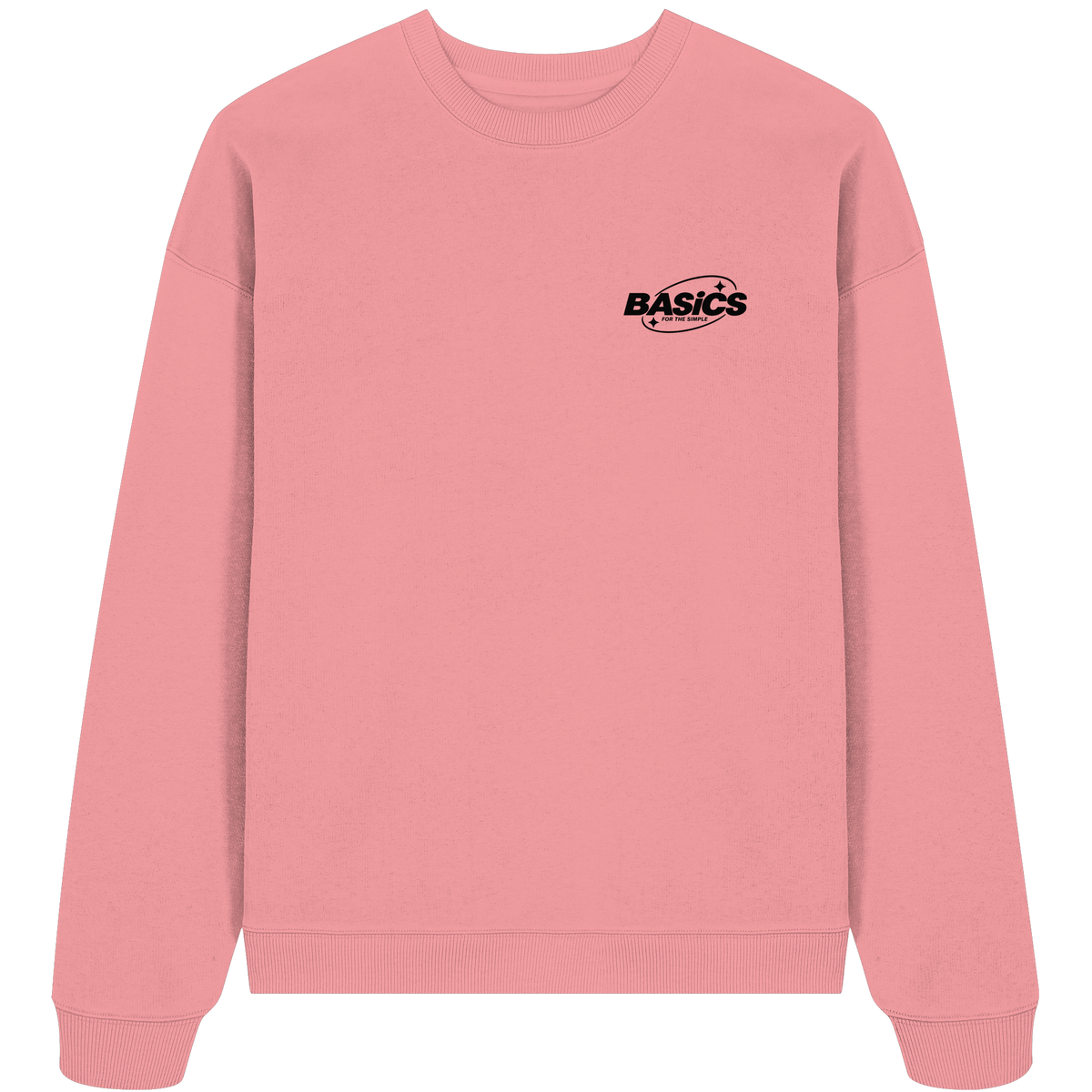 BASiCS - Per i SEMPLICI - Felpa oversize biologica