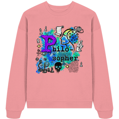 Der Philosoph - Bio-Oversize-Sweatshirt