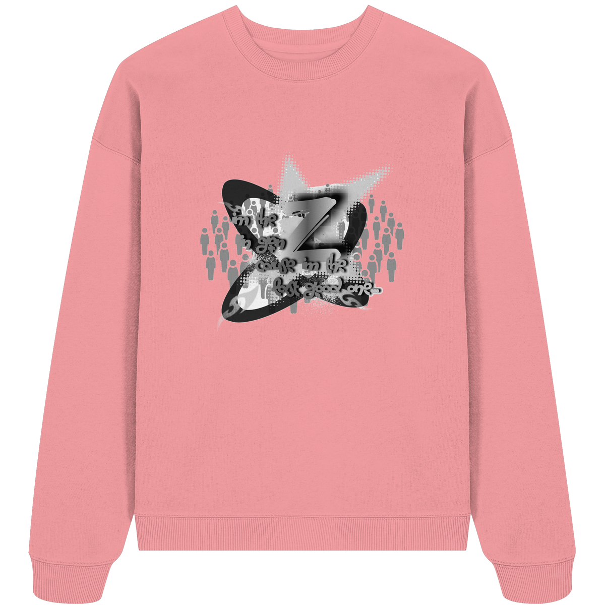 The Rebellion Z BASiC - Felpa oversize biologica