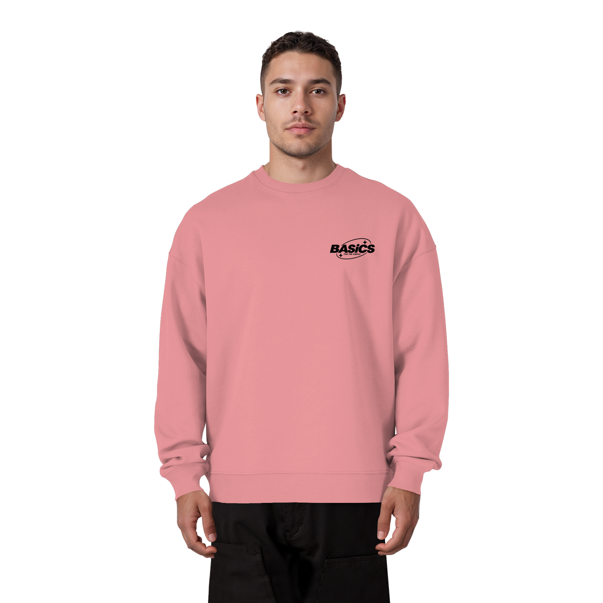 BASiCS - Per i SEMPLICI - Felpa oversize biologica