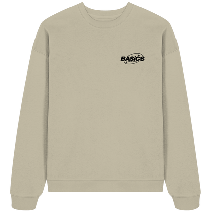 BASiCS - Per i SEMPLICI - Felpa oversize biologica
