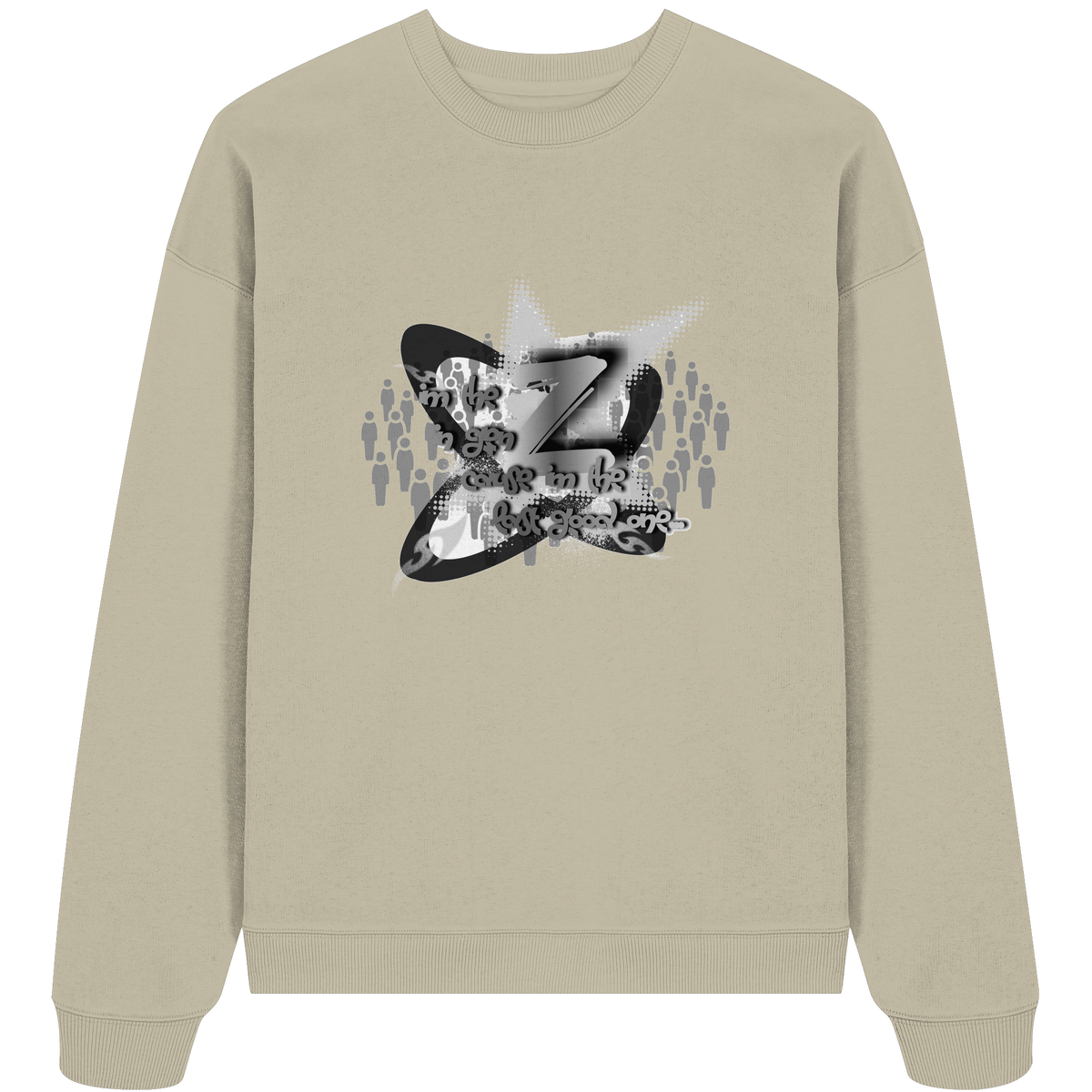 The Rebellion Z BASiC - Felpa oversize biologica