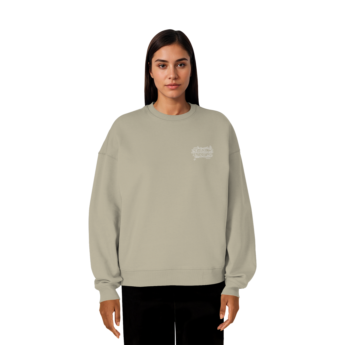 The REAL LOVE BASiCS - Organic Oversize Sweatshirt