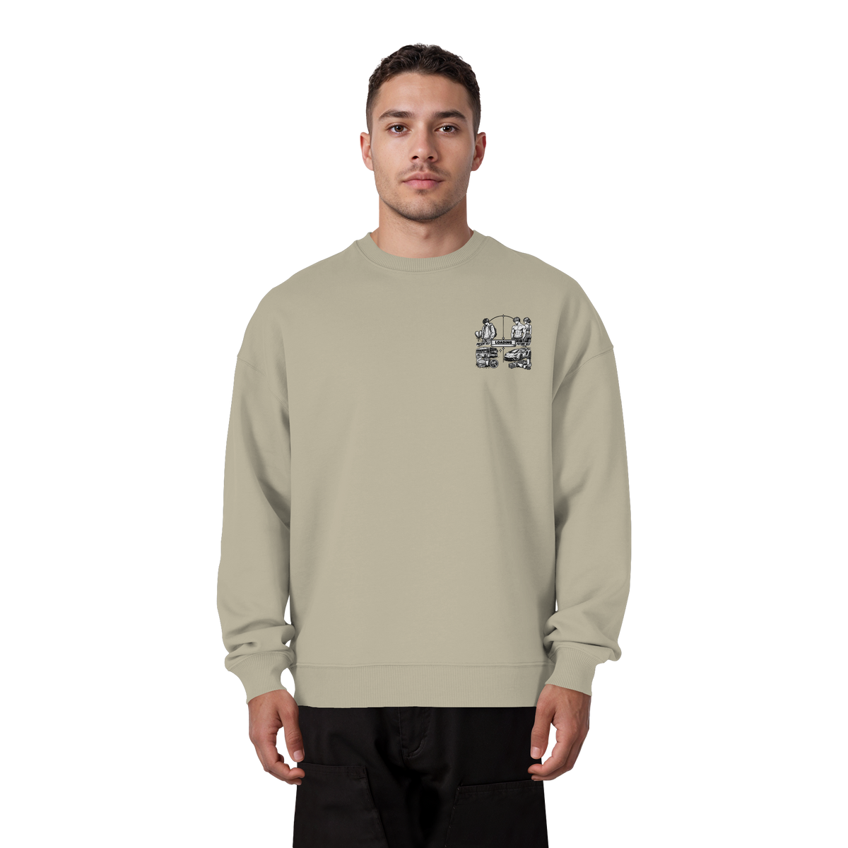 LOADiNG BASiCS - Organic Oversize Sweatshirt