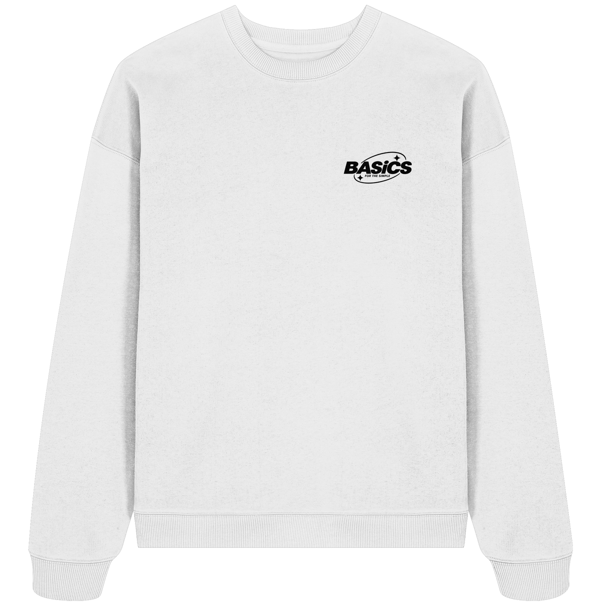 BASiCS - Per i SEMPLICI - Felpa oversize biologica