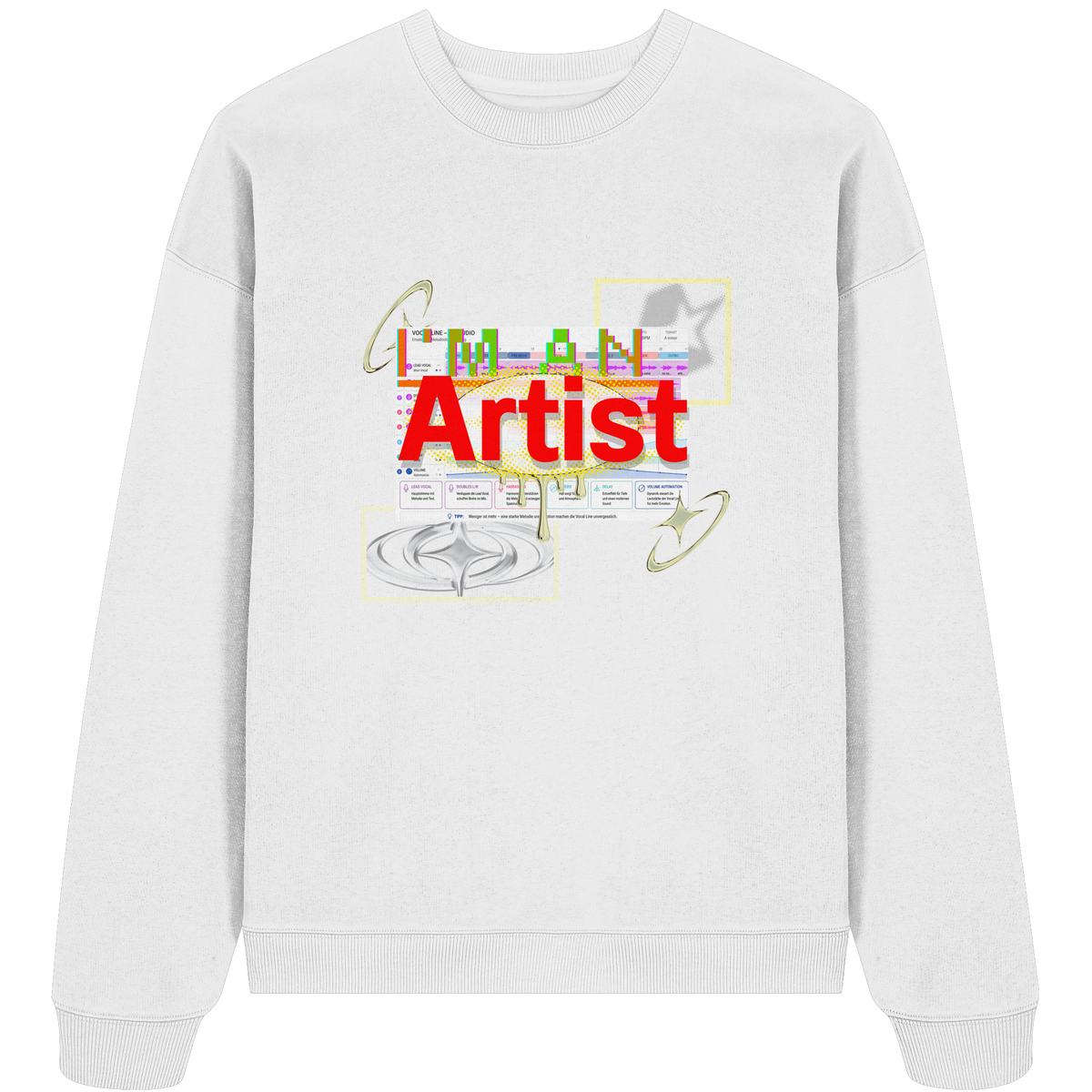 The Artist – Bio-Oversize-Sweatshirt