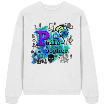 Der Philosoph - Bio-Oversize-Sweatshirt