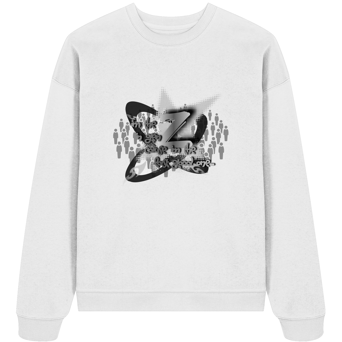The Rebellion Z BASiC - Felpa oversize biologica