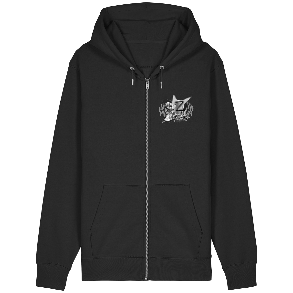The Rebellion Z BASiCS - Organik Rahat Kesim Fermuarlı
