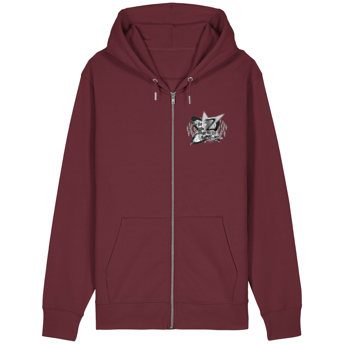 The Rebellion Z BASiCS - Organik Rahat Kesim Fermuarlı