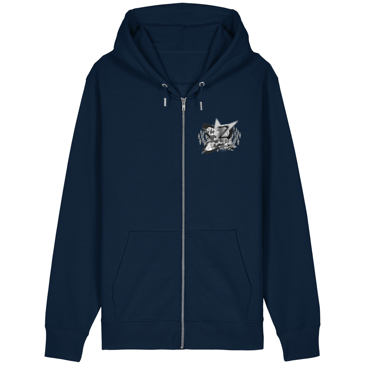The Rebellion Z BASiCS - Organik Rahat Kesim Fermuarlı
