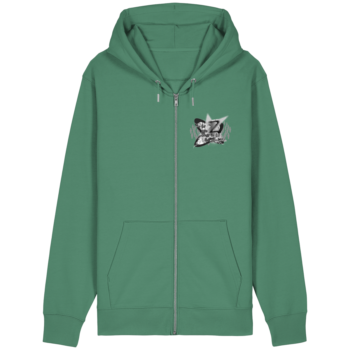 The Rebellion Z BASiCS - Organik Rahat Kesim Fermuarlı