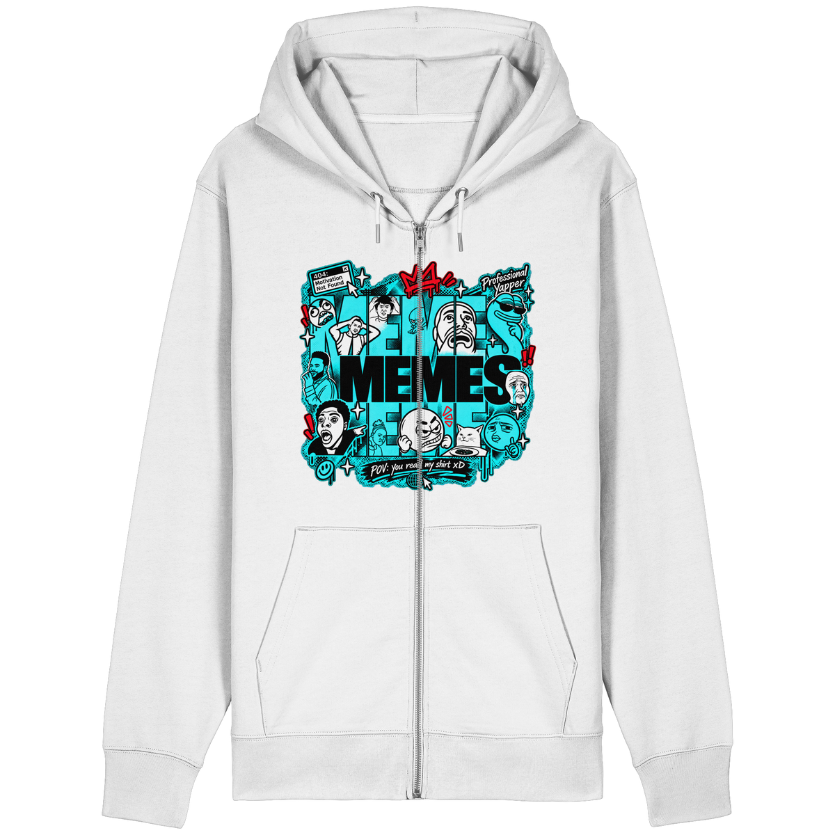 The Meme - Organic Relaxed Zipper