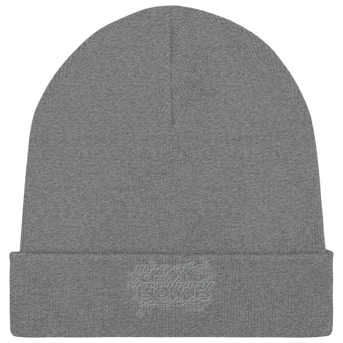 DIE REAL LOVE BASiCS – Beanie aus Bio-Rippstrick