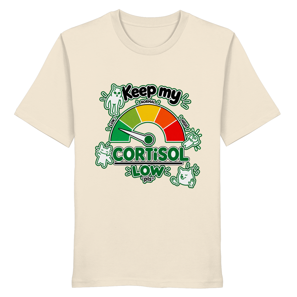 CORTiSOL basso - Maglietta organica