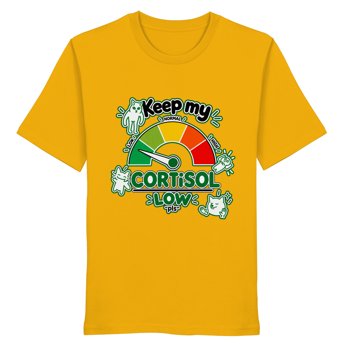 CORTiSOL basso - Maglietta organica